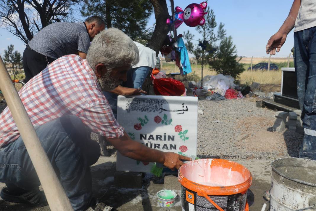 Narin'in mezarı yaptırıldı! Türk bayrağı da dikilecek 10